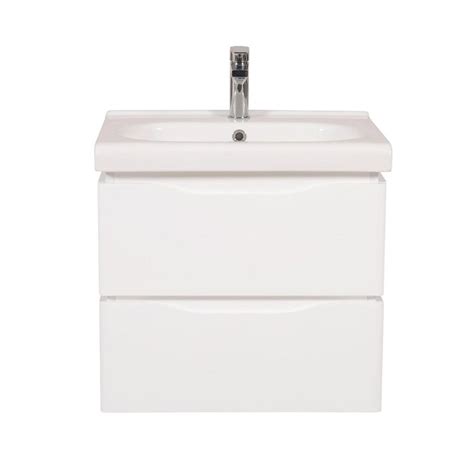 Купити Тумба консольна Аква Родос Венеція, 60 см + умивальник City, 60 ...