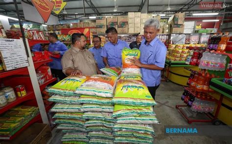 Fama Sasar Edar Metrik Tan Beras Putih Tempatan Setiap Bulan