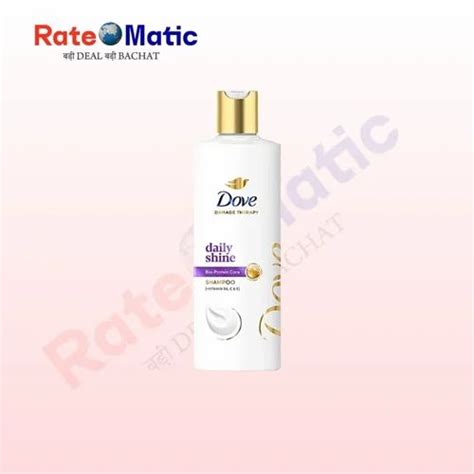 dove daily shine shampoo ml  rs piece hair shampoo
