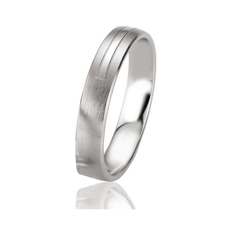 Bague Alliance Breuning En Argent Massif Pour Homme Mod Le Pacome