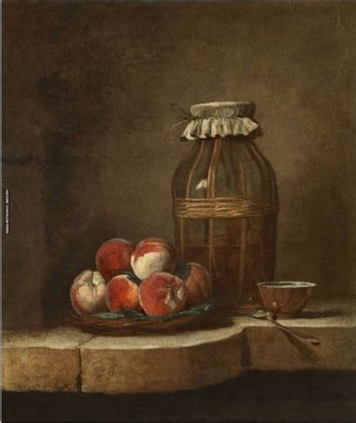 Sainte Famille Avec Nature Morte Aux P Ches By Jean Baptiste Sim On