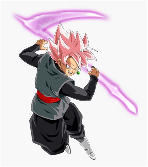 Goku Black Rose Scythe, HD Png Download , Transparent Png Image - PNGitem