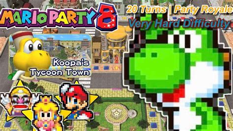 Mario Party 8 Episode 5 Koopa S Tycoon Town Very Hard YouTube