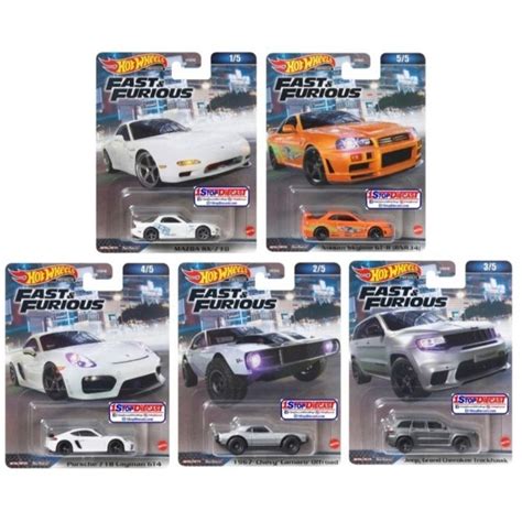 Jual Hot Wheels Fast And Furious SET MIX A 2022 Nissan Skyline GT R