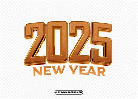 Happy New Year 2025 PNG Clipart - Image ID 489501 png - Free PNG Images