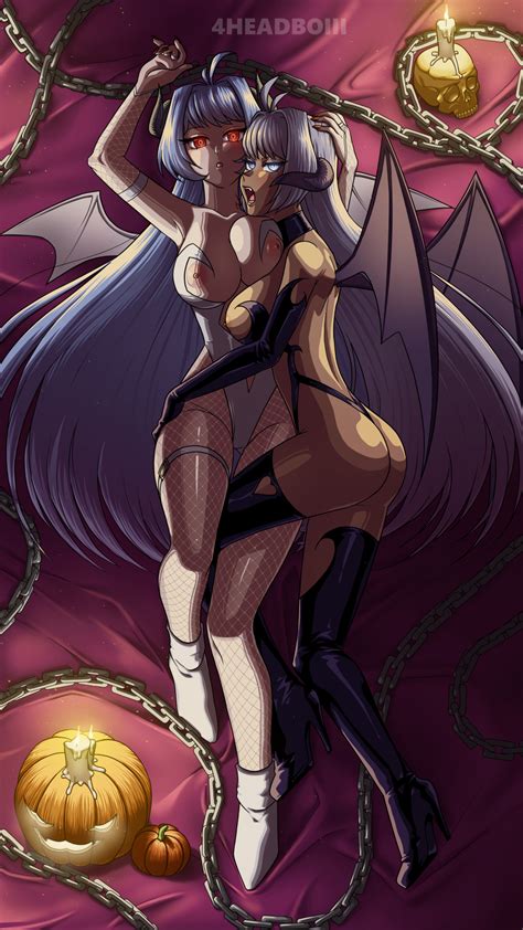 KOS MOS X T Elos Halloween By HEADBOIII Hentai Foundry