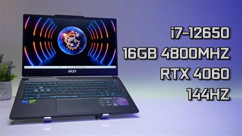 oh ini laptop yang pakai RTX 4060, emang Kenceng SIH ! MSI Cyborg 15 ...