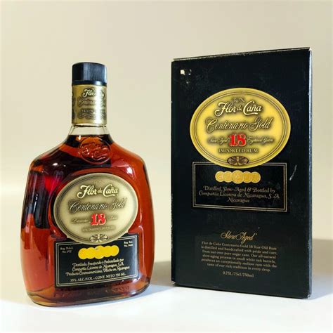 Flor de Caña 18 years old Centenario Gold b Anni 80 Catawiki