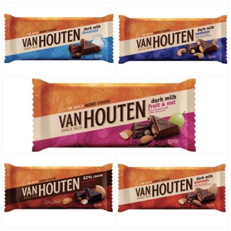 Van Houten Dark Chocolate Bar 140g Lazada Ph