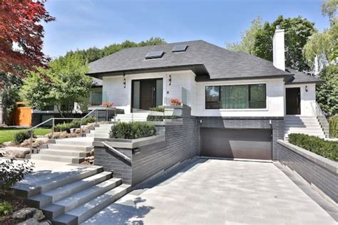 Beautiful Raised Bungalow Exterior Toronto By Sarah Ifrah