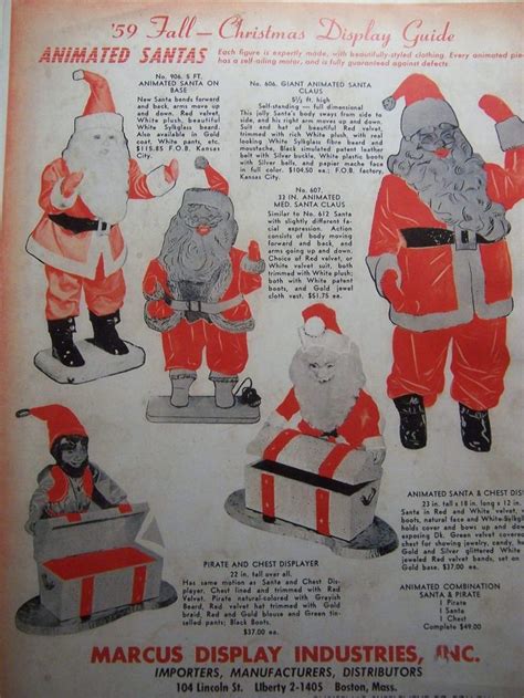 Vintage Santa Claus Display Window