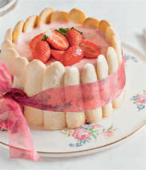 Strawberry Charlotte Recipes Snowflake