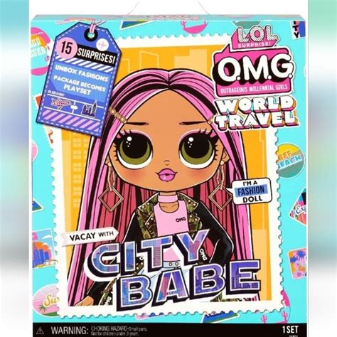 L O L Surprise Toys Lol Surprise Omg World Travel City Babe Fashion Doll Poshmark