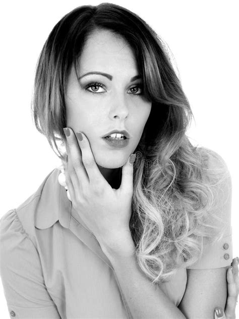 Femme Sexy Pin Up Model Dans Un Bikini Image Stock Image Du Mignon Fond 51174797