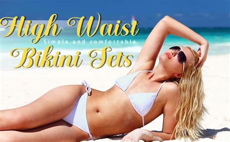 Amazon Pesilo Women Two Piece Bikini Set Halter String Triangle Swimsuite Bathing Suits