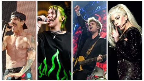Red Hot Chili Peppers Billie Eilish Green Day Lady Gaga Y M S Ser N Parte De Un Festival