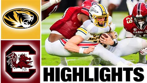 Missouri vs South Carolina Highlights | College Football Week 8 | 2023 College Football - YouTube