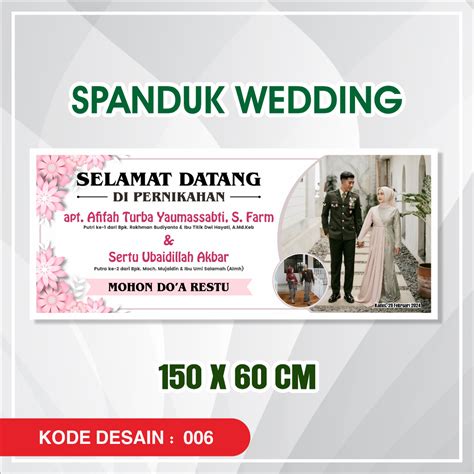 Jual Spanduk Wedding Shopee Indonesia