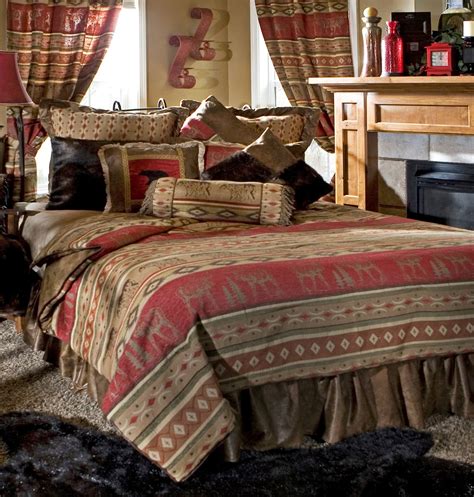 Carstens Adirondack Rustic Cabin Comforter Set Queen