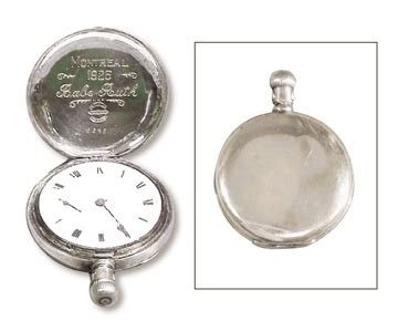 Important 1926 Babe Ruth Presentational Pocket Watch