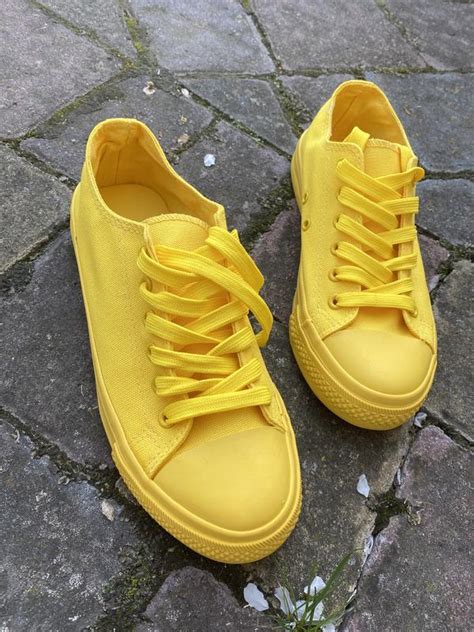 Ярко желтые кеды супер качество / укр почта от 25 грн — цена 459 грн в ...