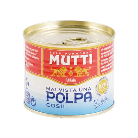 Томаты Mutti Polpa, 210 г - Exotic-Food