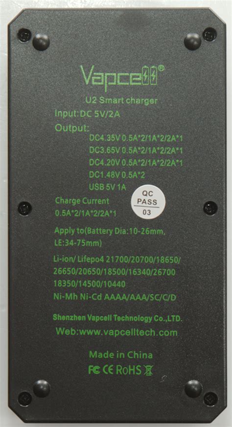 Test/review of Vapcell U2 - Chargers - BudgetLightForum.com