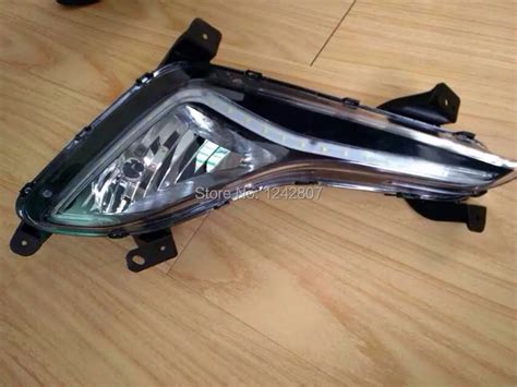 Free Shipping LED DRL Daytime Running Light Fog Lamp For Hyundai