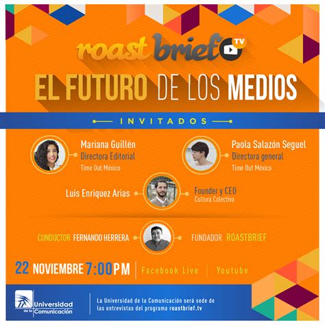 #RoastbriefTV presenta su episodio 32 “El futuro de los medios”, este