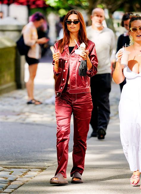 Emily Ratajkowski Braless Hot Celebs Home