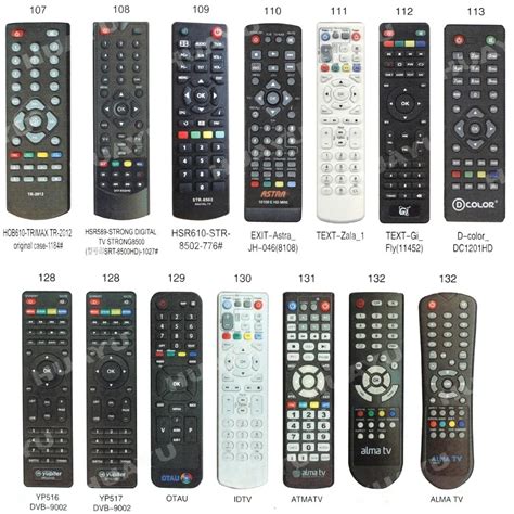 Купить Универсальный ТВ пульт дистанционного управления DVB-T2 пульт ...