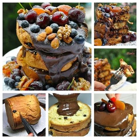 Palpites By Simone De Assis Panetone Recheado E Naked Cake De Panetone