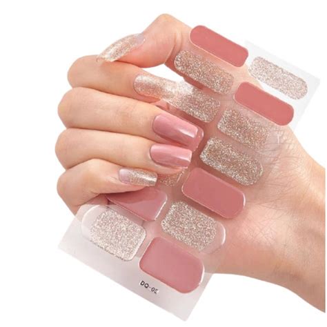 Adesivo Pel Culas Esmalte Manicure Autocolante Rosa Nude Shopee Brasil