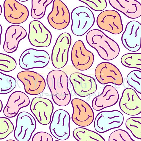 Trippy Smiley Face Drawing