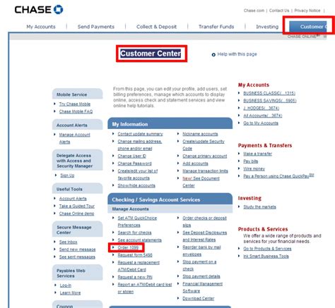 chase  tax documents    format jd hodges