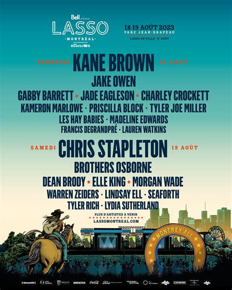 Lasso Music Festival Saturday Tickets and Performance Lineup 2