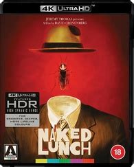 Naked Lunch 4K Blu Ray Standard Edition United Kingdom