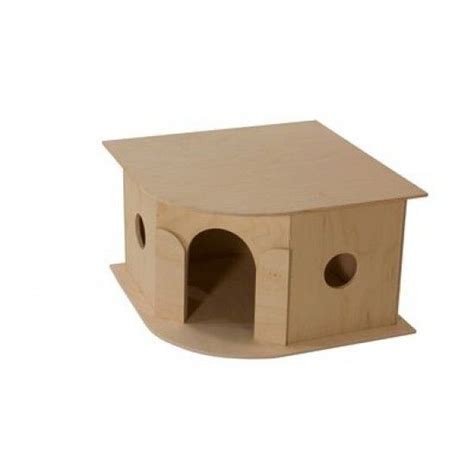 Дом для морской свинки угловой 30*30*18 рэд - купить с доставкой по ...