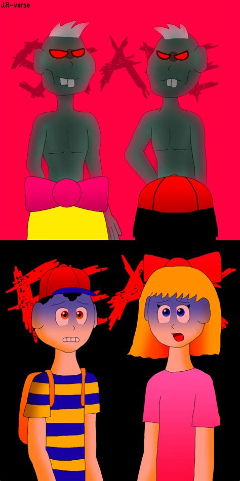 They stare into their souls... by JR-verse on Newgrounds