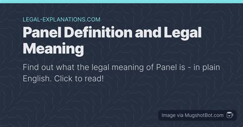 panel definition   panel