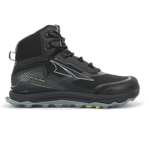 Кроссовки для бега Altra Lone Peak All WTHR Mid Black трейловые женские ...