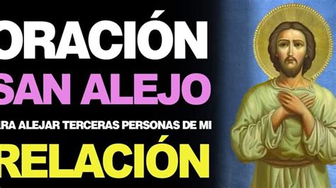 Oración a San Alejo para separar amantes efectiva y poderosa