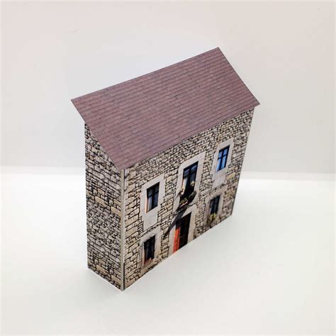 Printable Oo Gauge Country House Scale Model Buildings