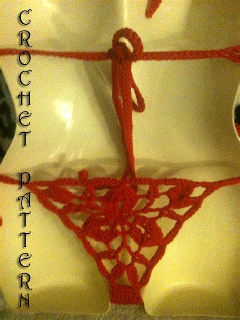 Woman Crochet Bikini Set Pattern Only With Written Etsy