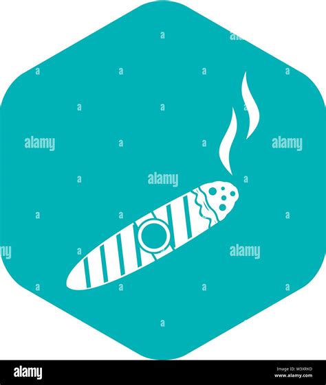 Cigar Icon Simple Style Stock Vector Image Art Alamy