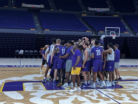 Practice notes from LSU basketball opening day of 2023-24