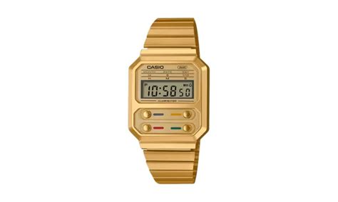 Buy Casio Vintage Digital Metal Gold A100 Series Stadium Goods