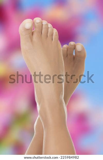 Slim Beautiful Nude Woman Feet Stock Photo Shutterstock