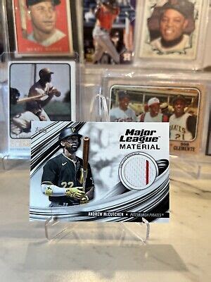 Topps Update Major League Material Mlm Am Andrew Mccutchen