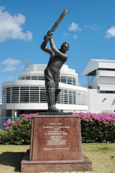 The Sporting Statues Project: Sir Garfield Sobers: Kensington Oval, Bridgetown